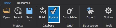How can I create a SQL build script from my version control repository?