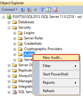 sql management studio 2008 r2 grant sa