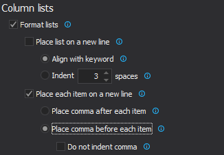 Rules Of Sql Formatting Commas And Spacing In T Sql