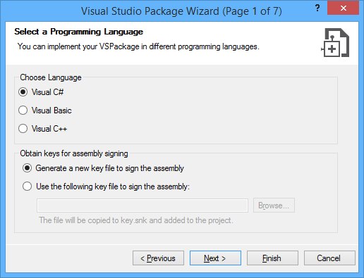 How to create Visual Studio add-ins with VSPackages