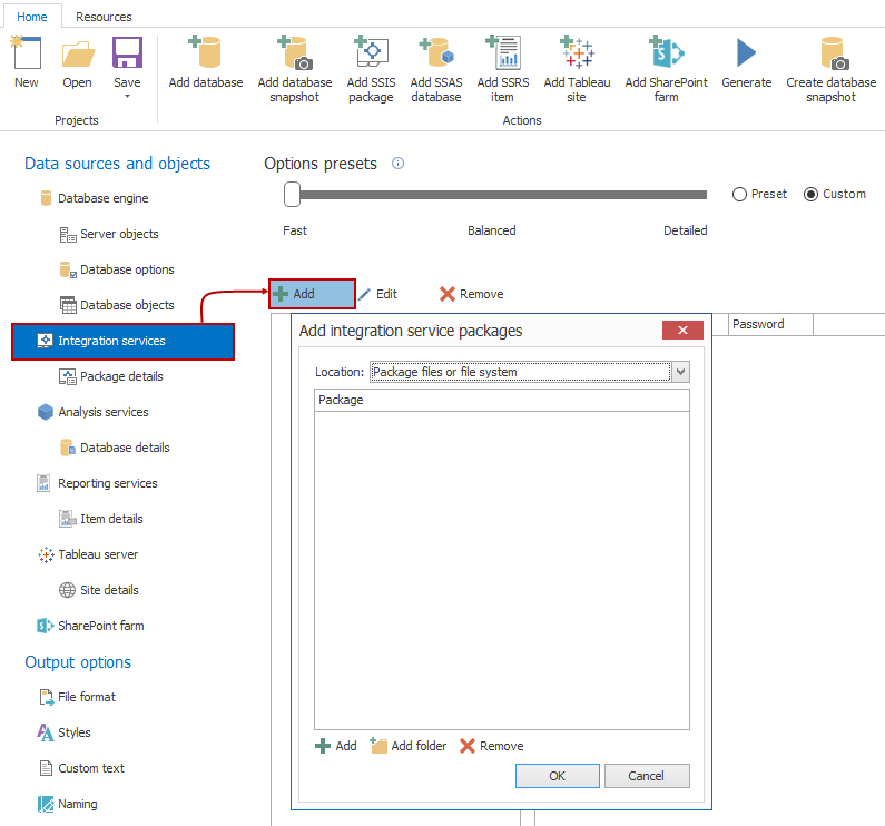 Documenting SSIS packages