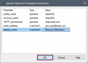 How to set up email notifications for backup jobs in SQL Server
