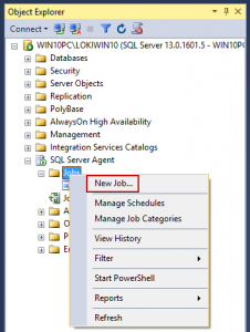 How to set up email notifications for backup jobs in SQL Server